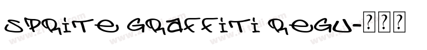 Sprite Graffiti Regu字体转换
